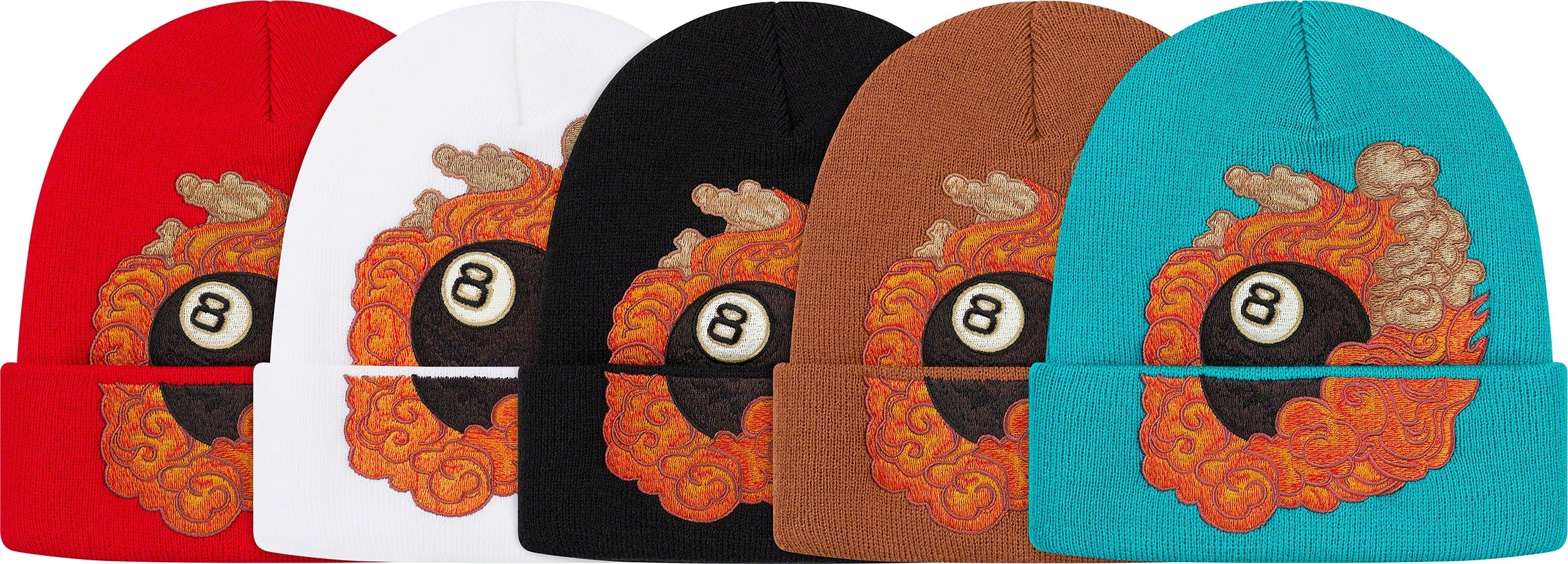 Martin Wong/Supreme 8-Ball Beanie